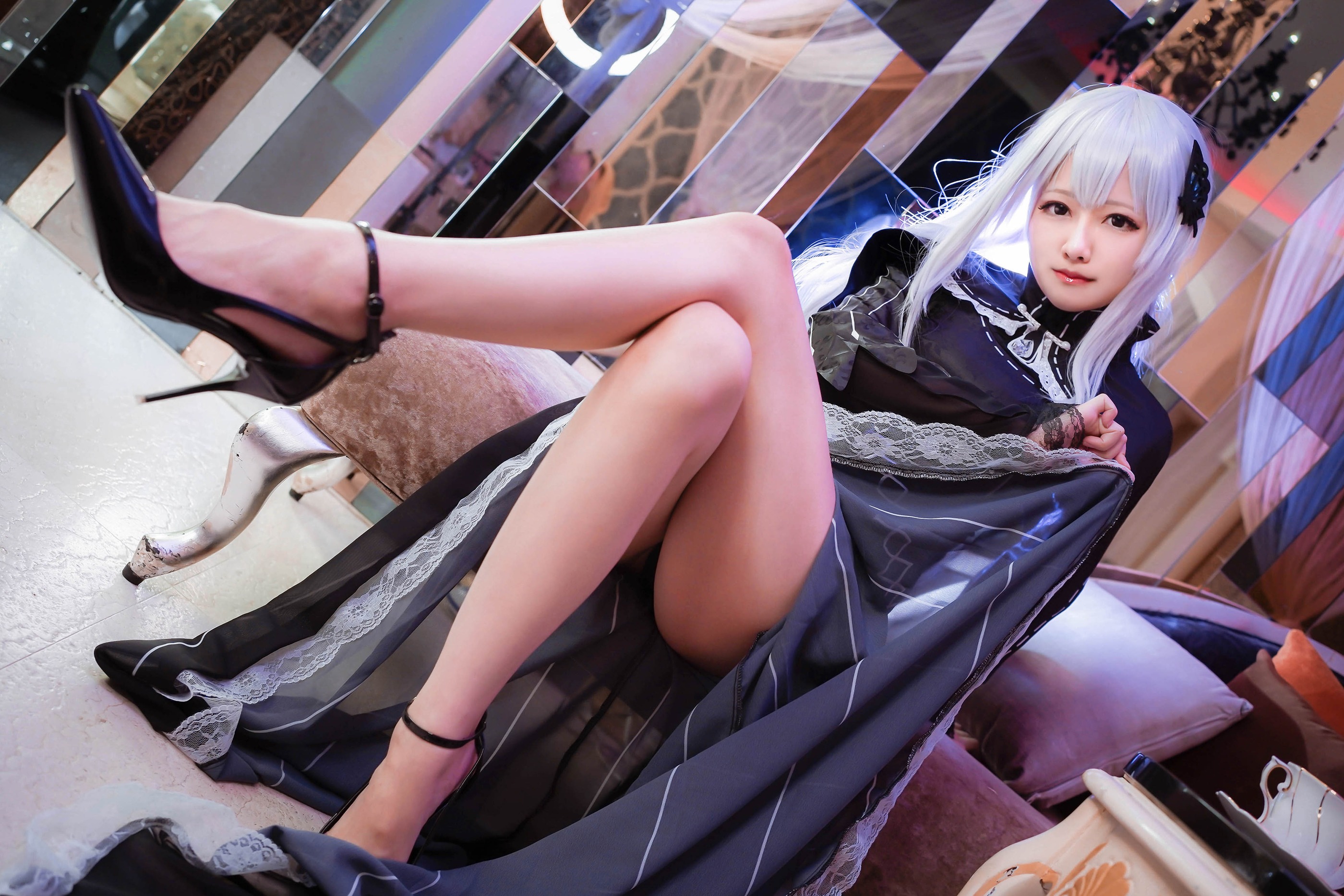 图片[1]-Arty亚缇 – NO.026 Echidna (Re Zero)[19P]-XikXak